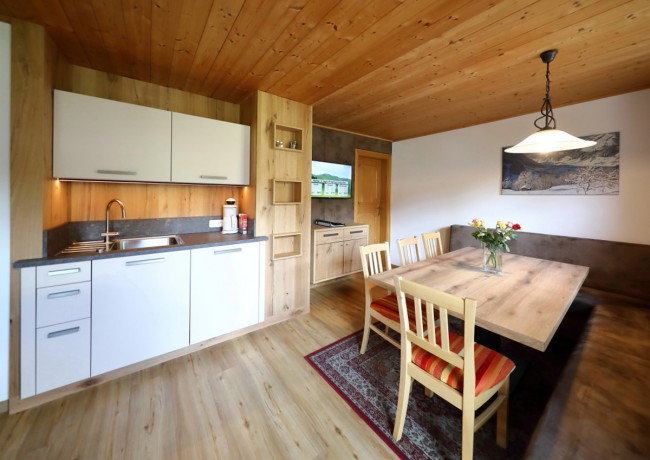 Appartement "Frauenkogel" Wohnküche