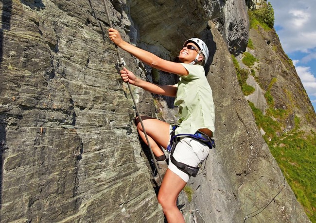 Kletterwand in Hüttschlag