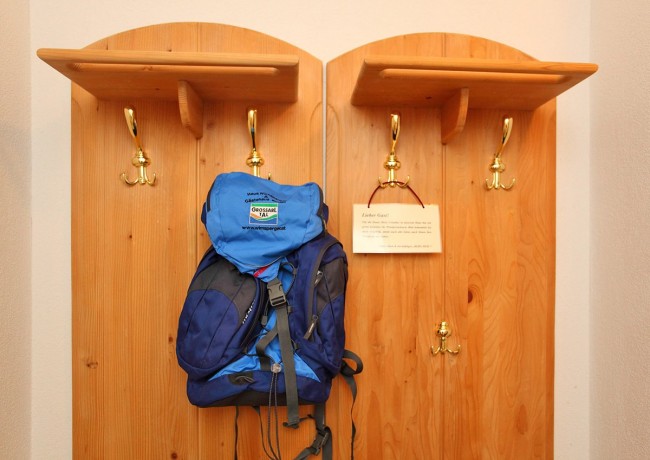 Wanderrucksack für Appartement-Gäste